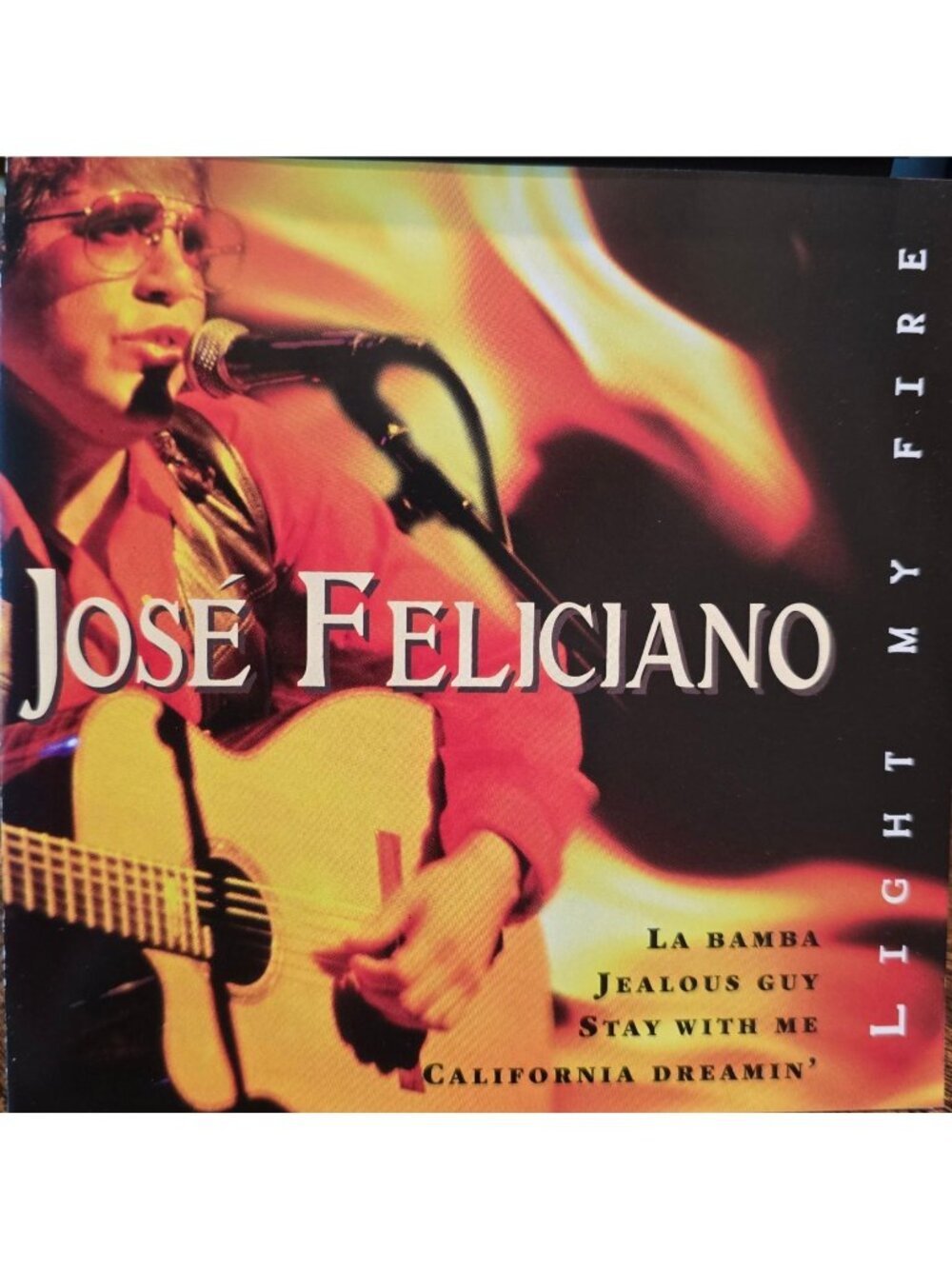 José Feliciano CD Light My Fire Including California Dreamin & La Bamba 38033cd